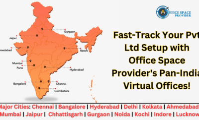 India-Wide Virtual Offices for Fast Pvt Ltd Registration!