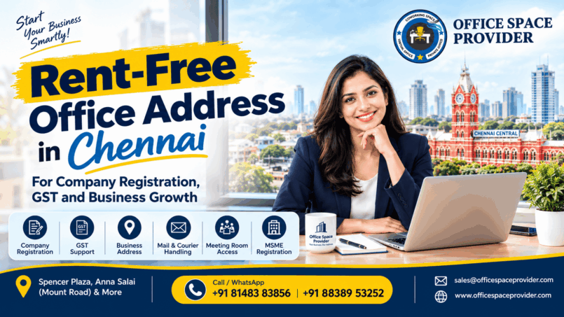 Rent-Free Office Address for Company Registration in Chennai